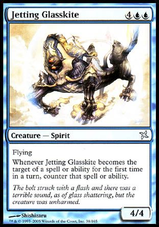 Jetting Glasskite (Betrayers of Kamigawa) Trading Card