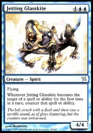 Jetting Glasskite (Betrayers of Kamigawa)