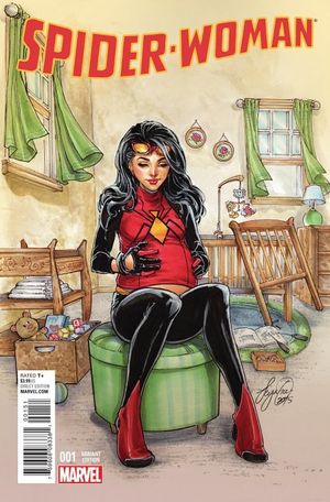 Spider-woman #1 (Oum Variant)
