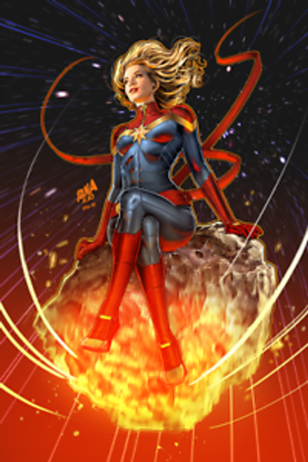 Captain Marvel #1 (Sanctum Sanctorum ""Virgin"" Edition)