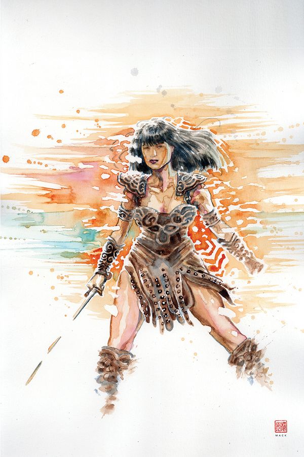 Xena Warrior Princess #4 (10 Copy Mack Virgin Cover)