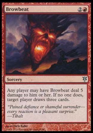 Browbeat (Sorin vs. Tibalt) Trading Card