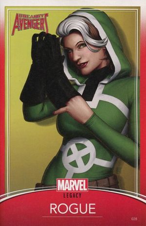Uncanny Avengers #28 (Christopher Trading Card Variant Leg)