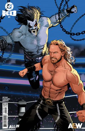 DC K.O. #1 (Cvr K Dan Mora Hangman Adam Page Aew Cameo Card Stock Variant)