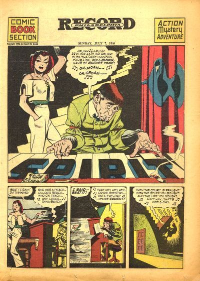 Spirit Section #7/7/1946 Comic