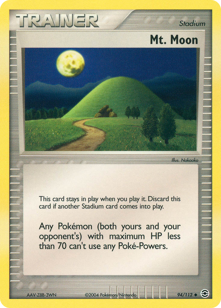 Mt. Moon (Trainer: Stadium) (94/112) - FireRed & LeafGreen Pokémon Card