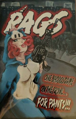 Rags #1 (Gouache Variant Cover)