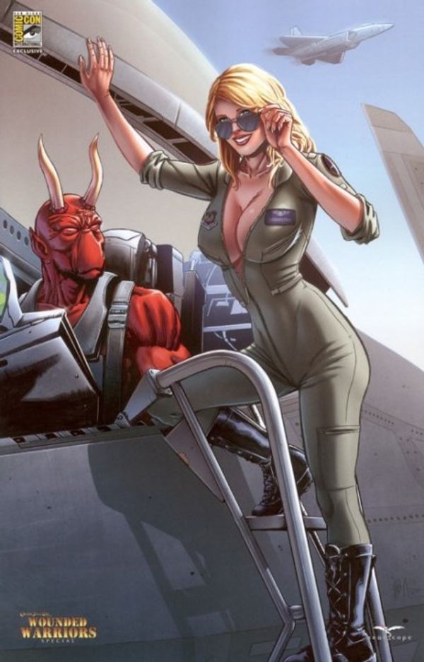 Grimm Fairy Tales Presents: Wounded Warriors Special #1 (SDCC Airplane Variant)