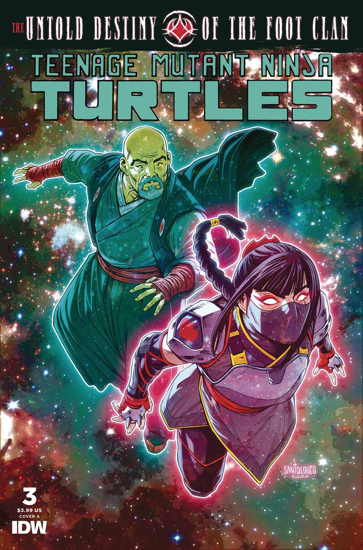 Teenage Mutant Ninja Turtles: The Untold Destiny of the Foot Clan #3 Comic