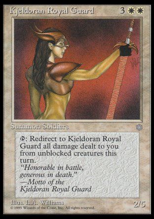 Kjeldoran Royal Guard (Ice Age) Trading Card