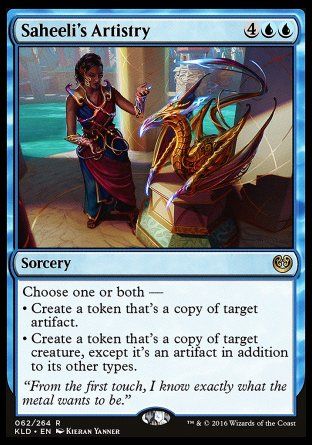 Saheeli's Artistry (Kaladesh) Trading Card