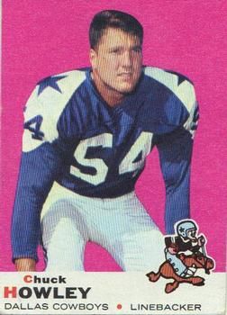 Chuck Howley 1969 Topps #97 Sports Card