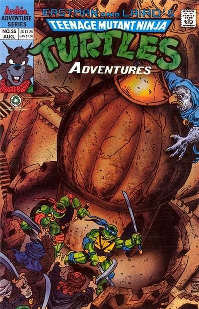Teenage Mutant Ninja Turtles Adventures #35 Comic