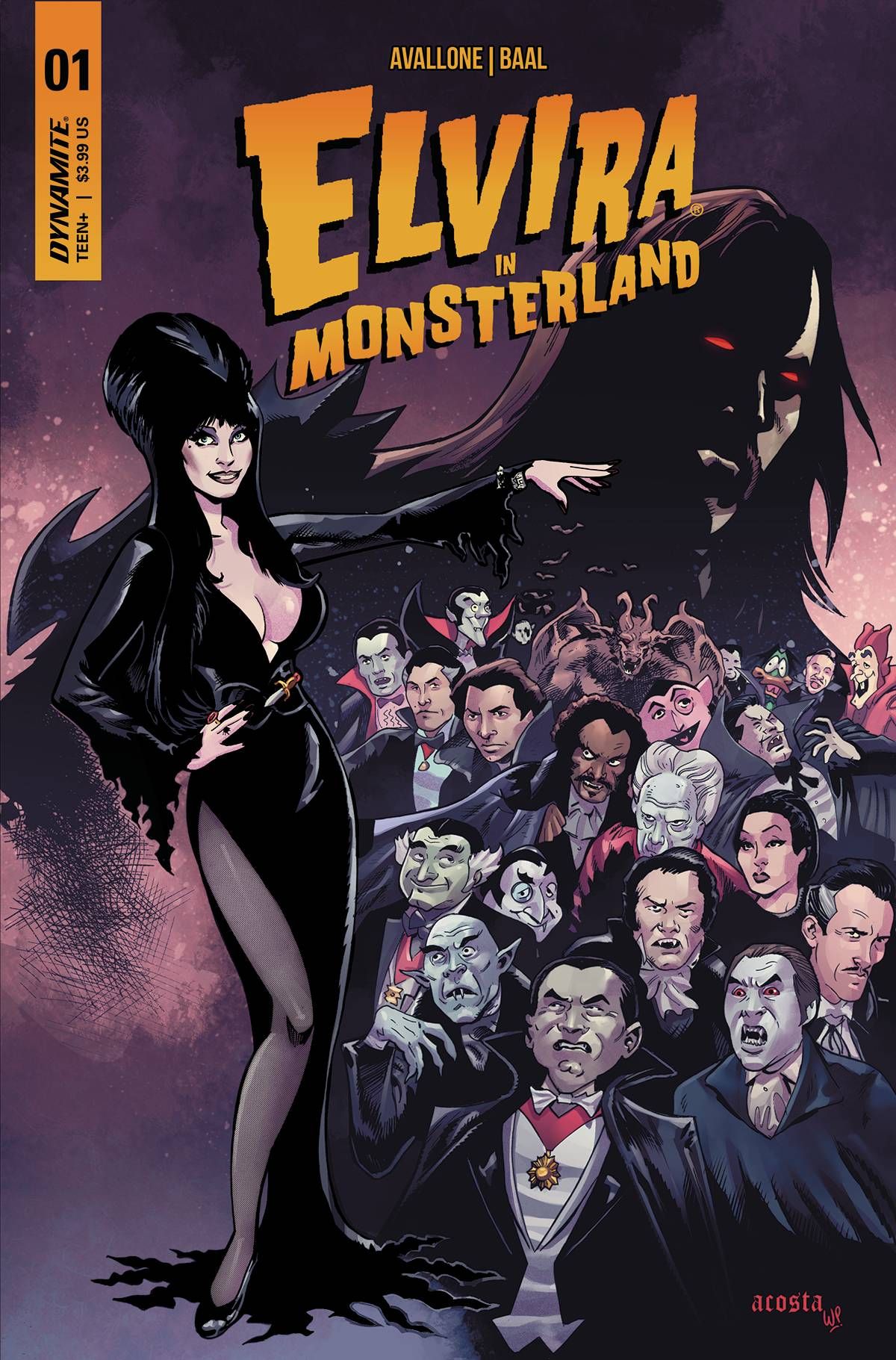 Elvira in Monsterland Comic