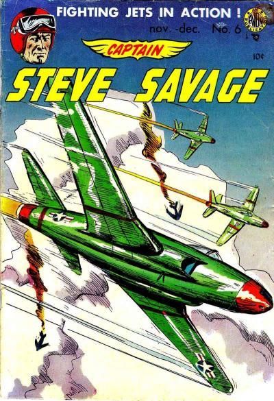 Captain Steve Savage #6 Comic