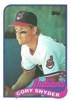 Cory Snyder 1989 Topps #80 Sports Card