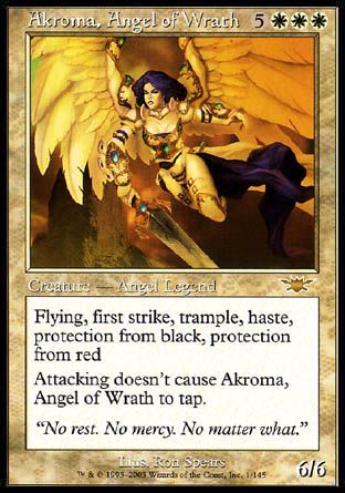 Akroma, Angel of Wrath (Legions) Trading Card