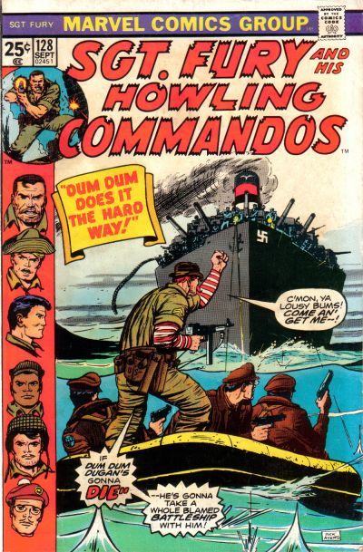 Sgt. Fury and His Howling Commandos #128 Comic