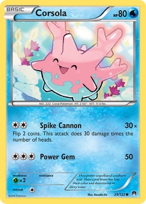 Corsola (29/122) - BREAKpoint