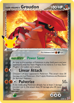 Team Magma's Groudon (9/25) - Celebrations: Classic Collection