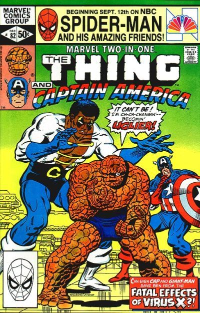 Marvel Two-In-One #82 Comic
