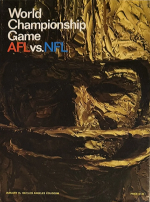 World Championship Game Program (Super Bowl I) #nn