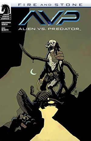 Alien Vs Predator Fire And Stone #1 (Mignola Variant)