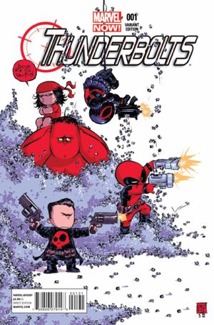 Thunderbolts #1 (Skottie Young Baby Variant Cover)