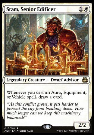 Sram, Senior Edificer (Aether Revolt) Trading Card