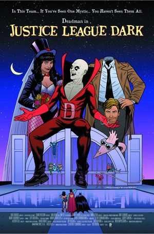 Justice League Dark #40 (Movie Poster Variant Cover)