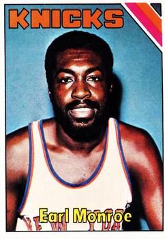 Earl Monroe 1975 Topps #73 Sports Card