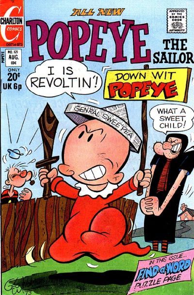 Popeye #121 Comic