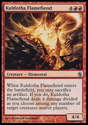 Kuldotha Flamefiend (Mirrodin Besieged)