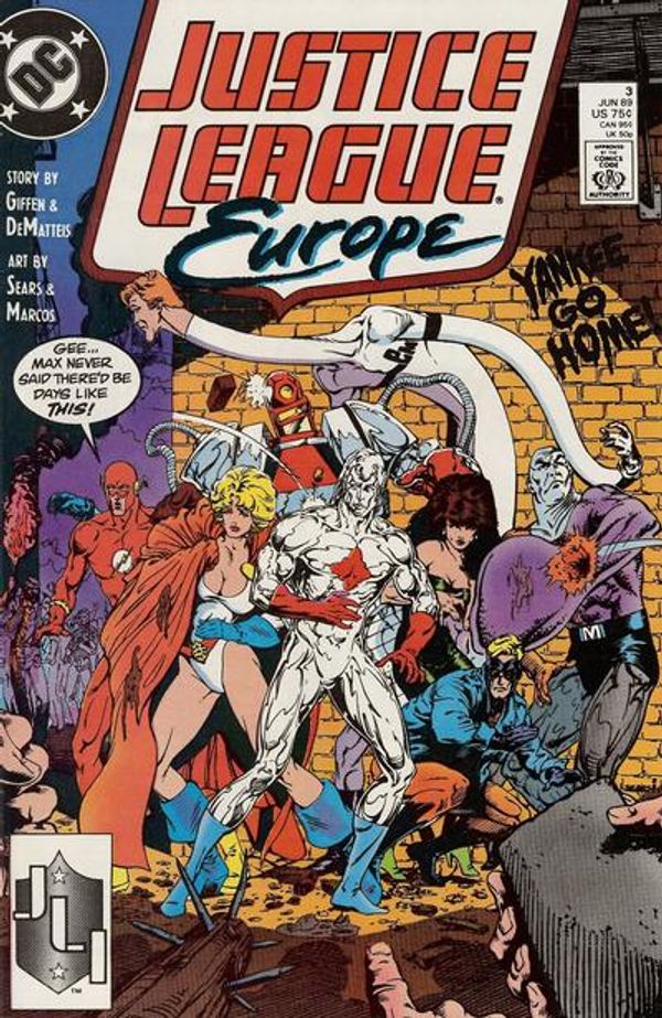 Justice League Europe #3