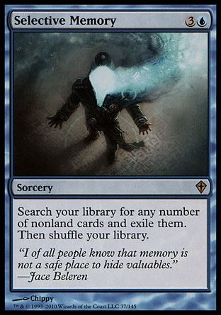 Selective Memory (Worldwake) Trading Card