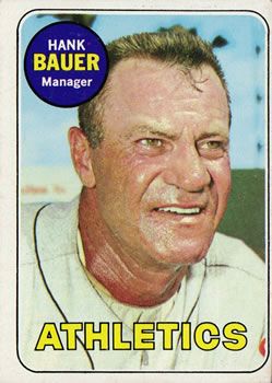 Hank Bauer 1969 Topps #124 Sports Card