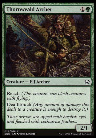 Thornweald Archer (Nissa vs. Ob Nixilis) Trading Card