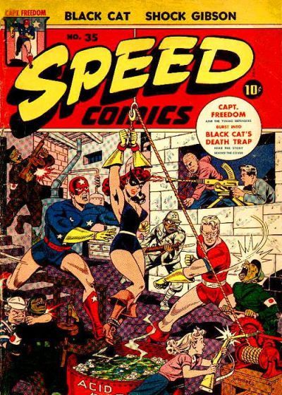 Speed Comics #35 Comic