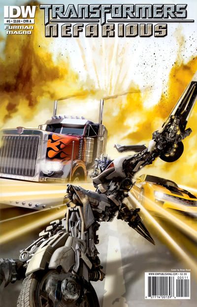 Transformers: Nefarious  #5 Comic