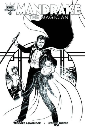Mandrake the Magician #3 (25 Copy Laming B&W Cover)