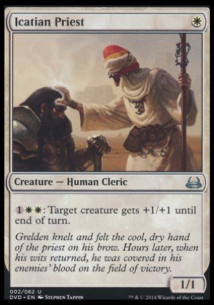 Icatian Priest (Duel Decks : Anthology) Trading Card