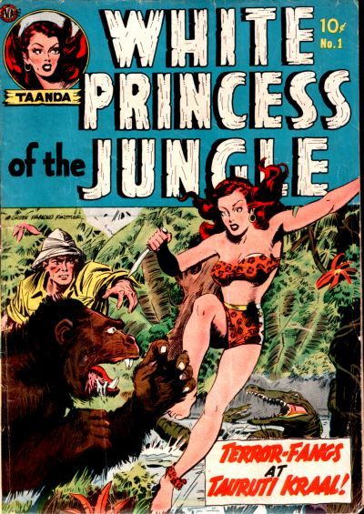 White Princess of the Jungle #1 Comic