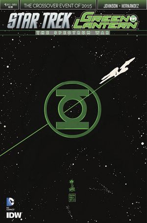 Star Trek Green Lantern #1 (Reg Francavilla)