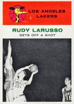 Rudy Larusso 1961 Fleer #57 Sports Card