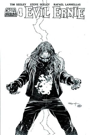 Evil Ernie #4 (10 Copy Seeley B&amp;w Cover)