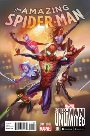 Amazing Spider-man #1 (Spider-man Unlimited Game Variant)