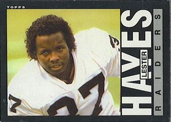 Lester Hayes 1985 Topps #289 Sports Card