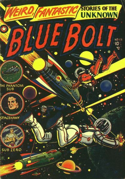 Blue Bolt #108 Comic