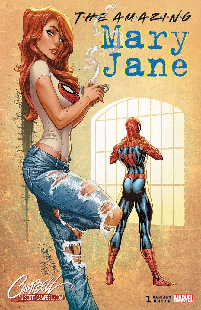 Amazing Mary Jane JScottCampbell Com Edition B Value GoCollect