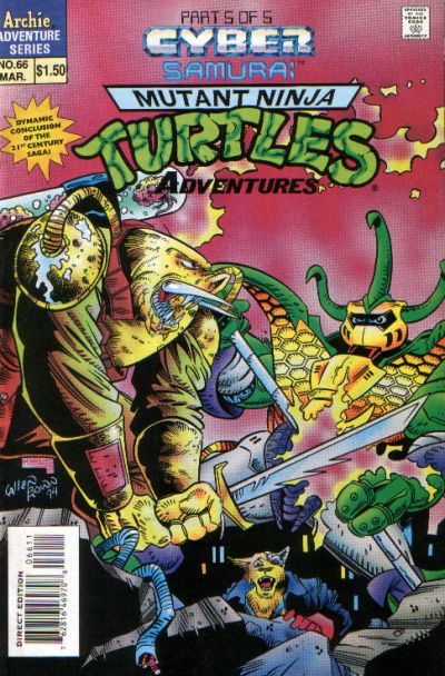 Teenage Mutant Ninja Turtles Adventures #66 Comic